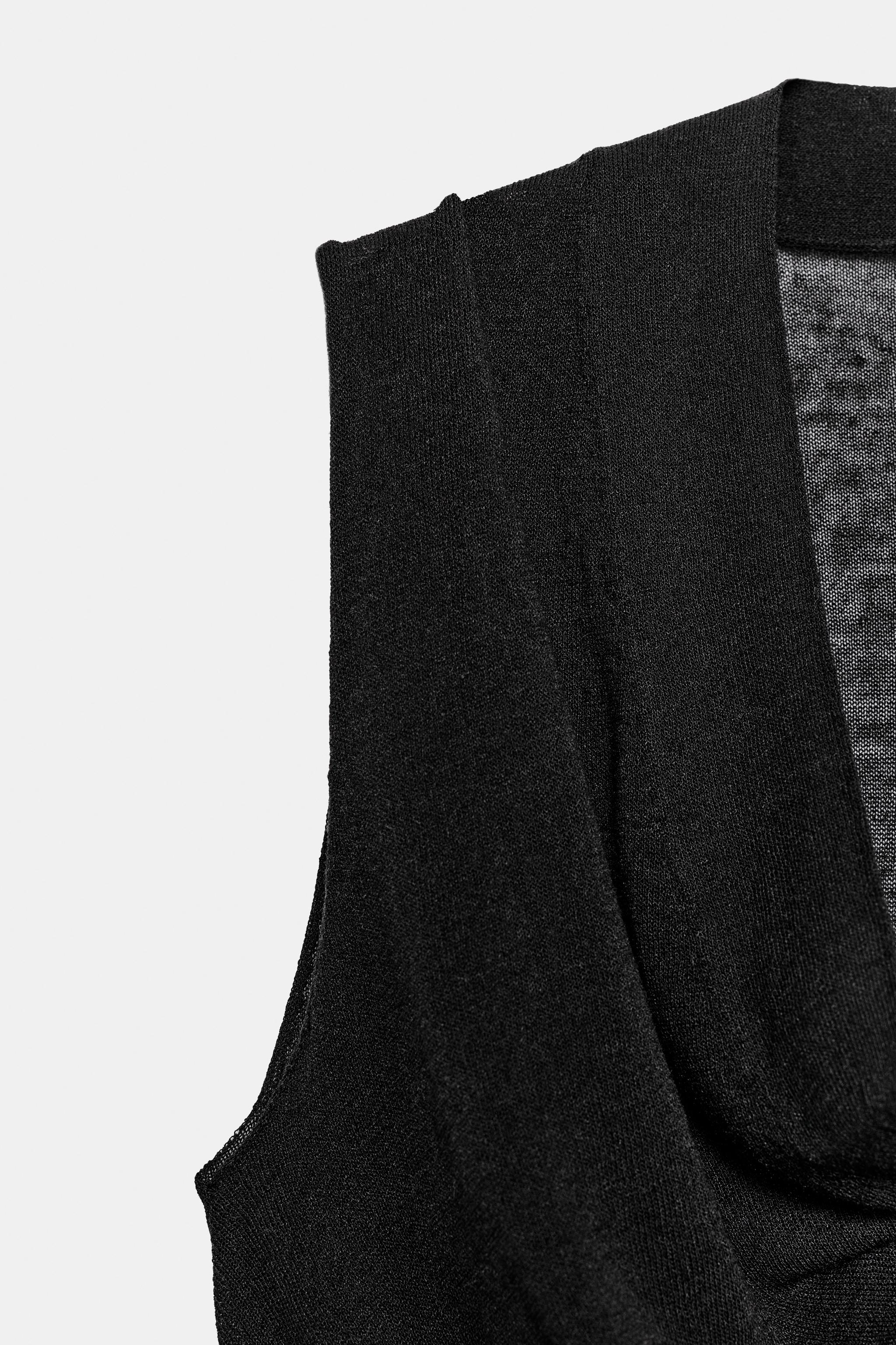KNIT WRAP TOP